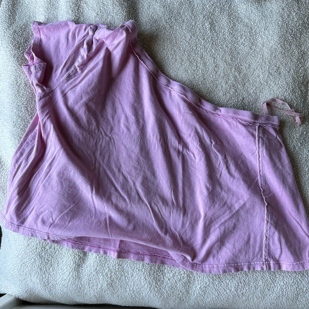 Free people one shoulder Tee